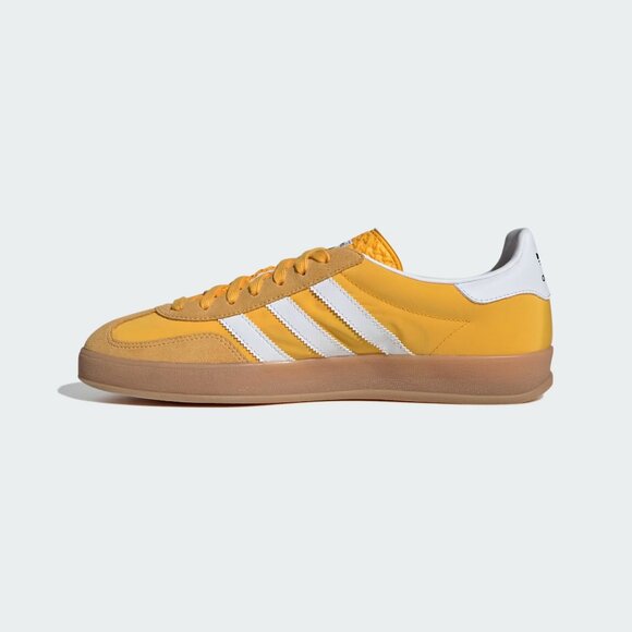 [NEW] Men's adidas Gazelle Indoor Shoes Yellow IE6606 - Picture 6 of 8